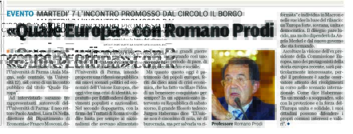 Gazzetta di Parma 31-10-2017 - annuncio incontro R. Prodi a Parma.pdf